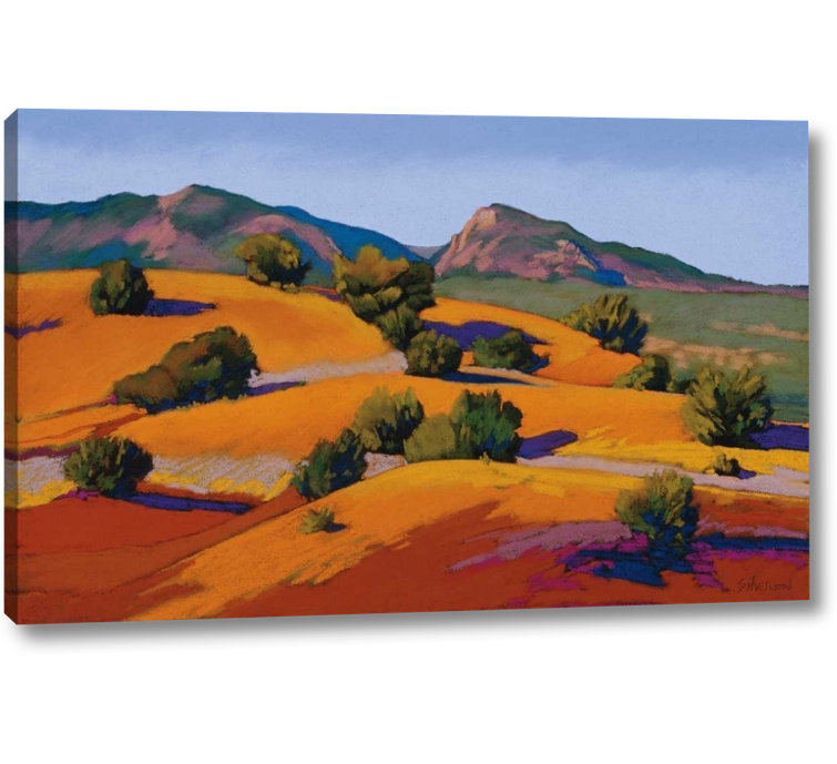 Fleur De Lis Living Juniper Hills by Mary Silverwood Print on Canvas